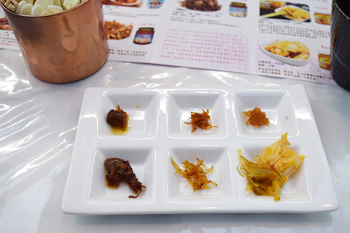 心干寶貝的各式美味醬料