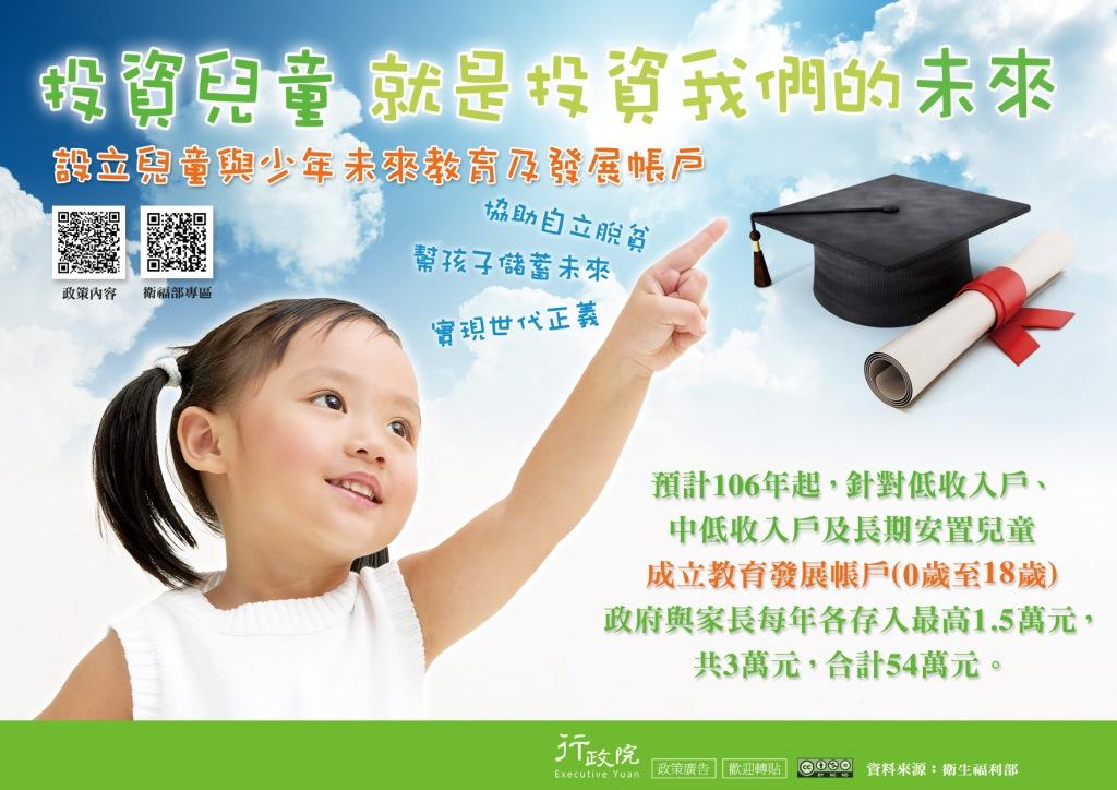 投資兒童  就是投資我們的未來