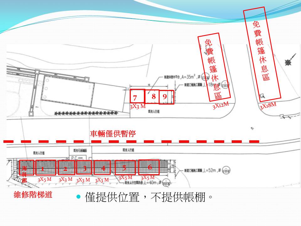 攤位設置位示意圖