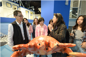 本館展教組組主任說明兒童廳的規劃理念與內容