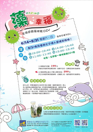 藻♥幸福─北海道阿寒湖綠藻球瓶DIY活動