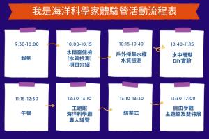 活動流程表